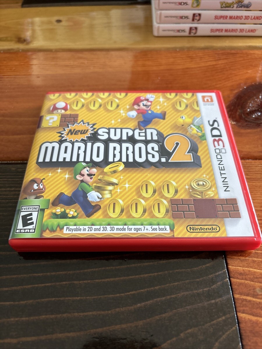 New Super Mario Bros. 2 Nintendo 3DS 2DS Complete CIB Authentic
