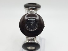 Fossil F2 ES-1761 All Stainless Steel Quartz Women's Watch New Battery 25mm