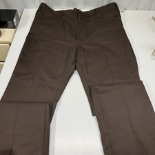 Vintage Dickies Western Twill With Soil Release Brown Jeans W42 L33 4798R NOS