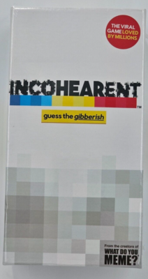 What Do You Meme? Incohearent Board Game ADULT PARTY GAME- NEW