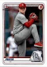 2020 Bowman Draft #BD-125 Levi Prater St. Louis Cardinals