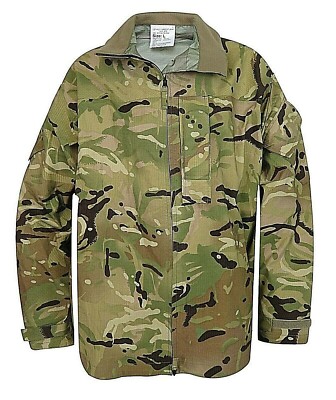 BRITISH ARMY MTP GORE-TEX JACKET COMBAT WATERPROOF LIGHTWEIGHT FISHING COAT  CAMO UK