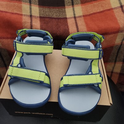 Jack Wolfskin Sandals Kids Size 12 NWT