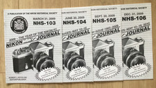 4 Nikon Historical Society Journals: Nikon F Special