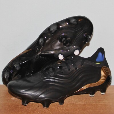 Adidas Copa Sense.1 FG Soccer Cleats Mens 6.5 FW7921 Black Gold Kangaroo New