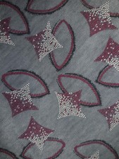 VAN HEUSEN CLASSIC COLLECTION GRAY GREY BLACK RETRO 1950's SHAPES TIE USA MADE
