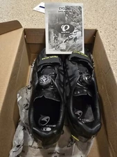 Pearl Izumi Race Road IV Shoes EU 39.5 Black 3 or 2 Hole W/Shimano Cleats New