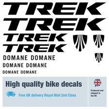 TREK DOMANE bike labels / decals / stickers, 5+ years external quality (28 pack)