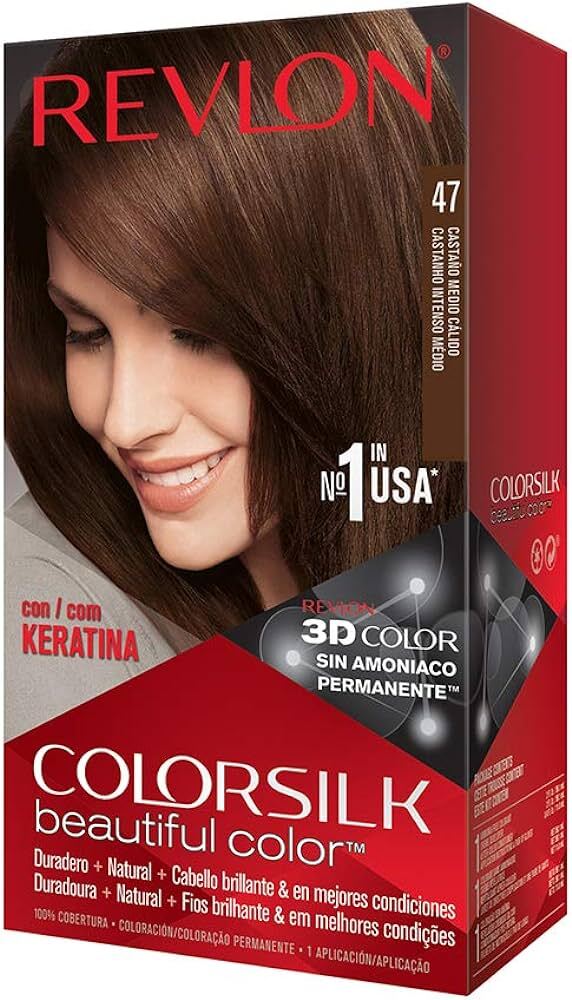 Silk Permanent Hair Color, Long-lasting Ammonia Free, Pack O