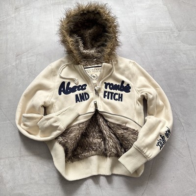 00s y2k fur zip hoodie gimmick lgb 短丈