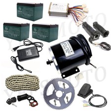 36V 800W Brush Motor Controller/Foot Pedal/Grips/Wiring Loom for E-bike Go Carts