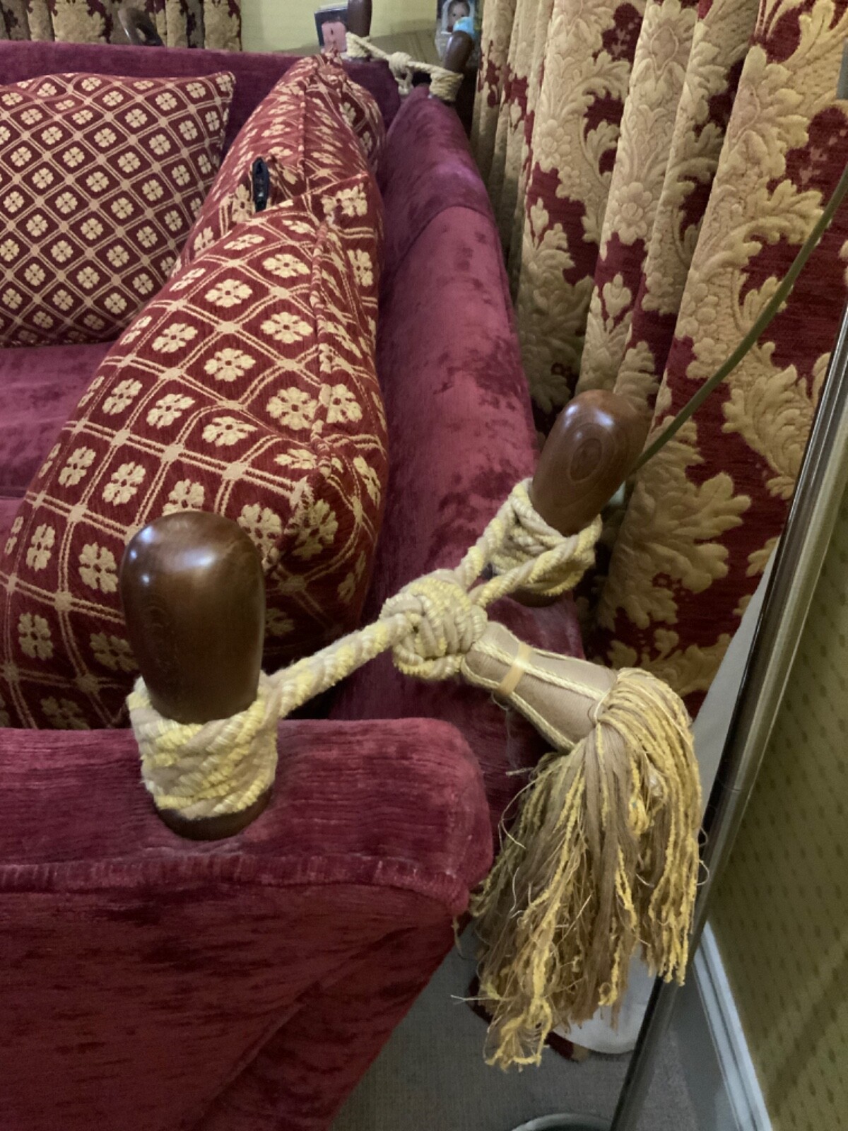 Large Knole drop arm sofa eBay