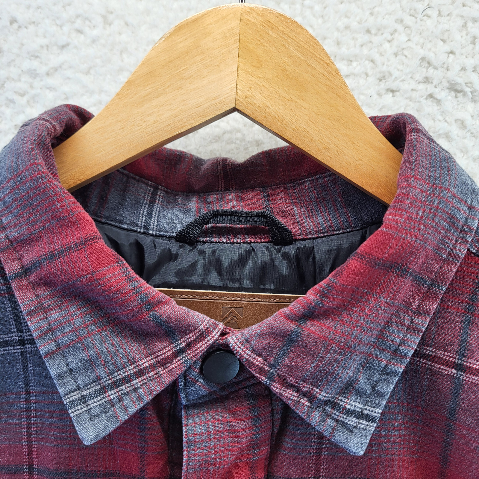 Rugged Elements Shacket Mens Large Red Fleece Lin… - image 10