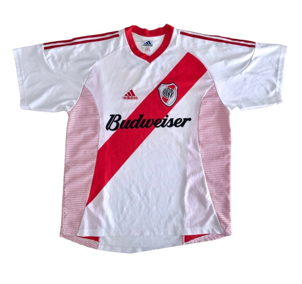 RIVER PLATE 2002/04 ADIDAS Home Football Shirt XL Argentina Soccer