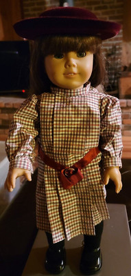 1993 Samantha Parkington American Girl Doll in Original Dress Hat