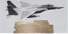 F-15 Eagle 49" WS RC Model Airplane Laser Cut Balsa Ply Short Kit + Plans