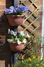 Neat Ideas Pipe & Post Planters - Choose your Colour - Pack of 2 Great Gift