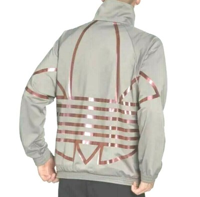 NEW MEN'S ADIDAS ORIGINALS ZENO TREFOIL JACKET ~SIZE MEDIUM #FS7332 GRAY |  eBay