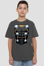 Image of Thor Costume Kids T-Shirt Charcoal