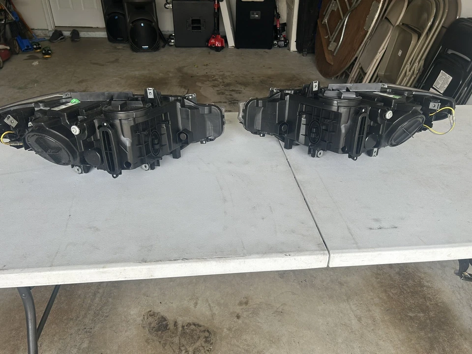 12-15 Fit BMW F30 328i 335i HID Sedán LED U-Bar Cromo Proyector DRL Faro Foto 2 de 4