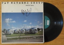 PAT METHENY GROUP signed AMERICAN GARAGE 1979 Record PSA / DNA AP41415