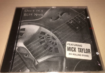 Gary Groom Once In Blue Moon CD feat Mick Taylor ex rolling stones hype sticker