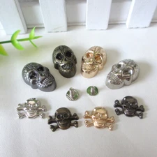 Skull Head Rivets Punk Skeleton Ghost Screw Studs Rivet Nail Alloy Rivets