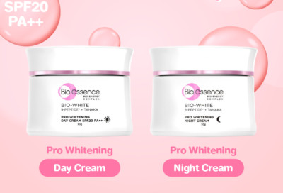Bio Essence Bio White Tanaka Pro Whitening Day Night Cream 50g