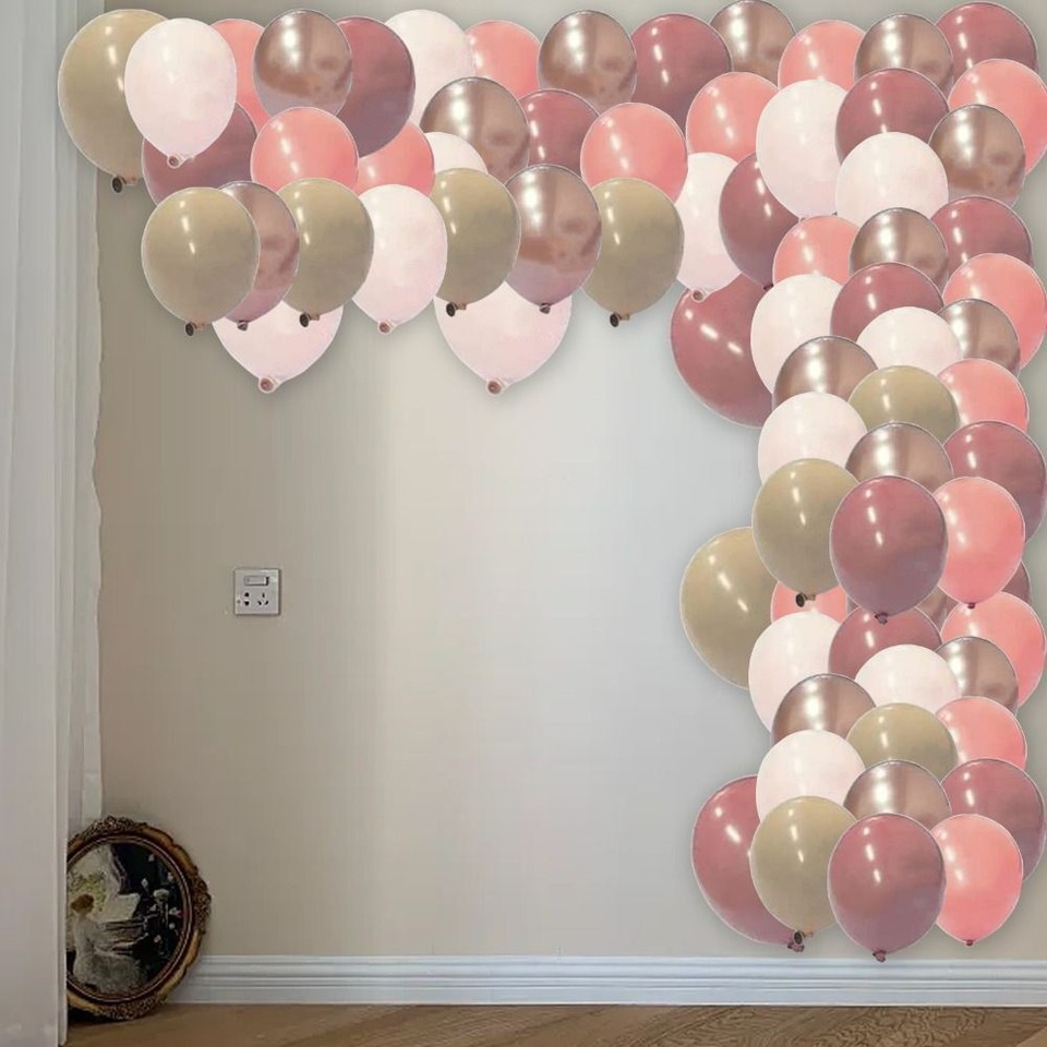 Latex Dusty Pink Double Stuffed Birthday Nude Party Decorations eBay