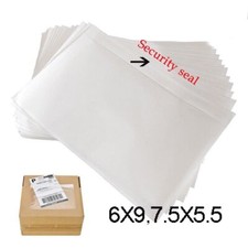 6 x 9 , 7.5 x 5.5 Clear Adhesive Top Loading Packing List Label Invoice Envelope