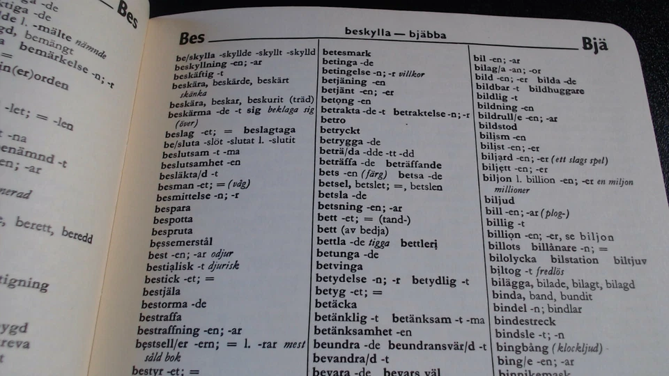 Svensk Ordlista- Artur Almhult – Nil Ivan  Published AV Carlsons Bokforlag 1962 - Image 4 of 4