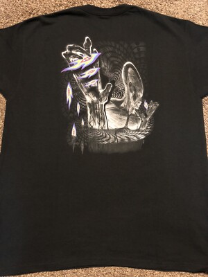 Unworn Vintage TOOL 2002 TOUR LATERALUS XL T-SHIRT ALEX GREY