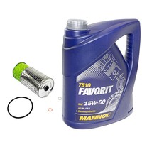 MotoröL ÖLfilter SF501 Set 15W-50 API SL CF 5 Liter FüR Mercedes T1 100 Pritsche
