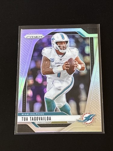 Tua Tagovailoa Silver 2024 Prizm #175 Dolphins