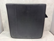 Memorex CD DVD Zip-Up Case Holds 256 Discs Black 12" x 12"