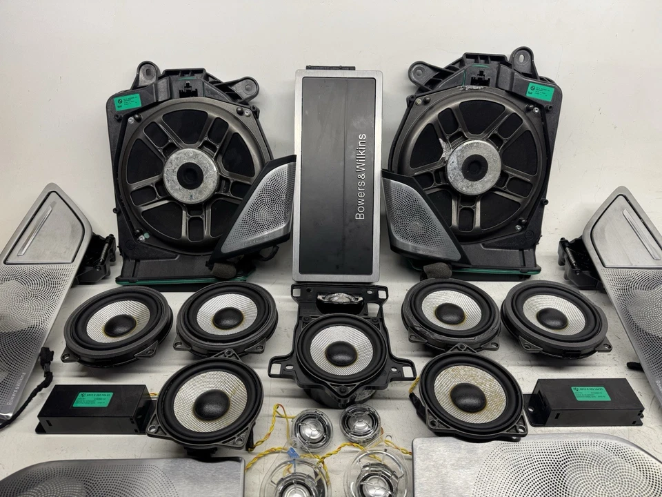 BMW 7 G11 G12 Bowers & Wilkins Diamond Surround Sound High End completo 6F1 - Immagine 3 di 4
