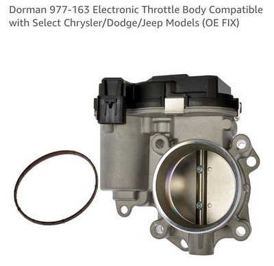 Dorman 977-163 Electronic Throttle Body Compatible  Select Chrysler/Dodge/Jeep