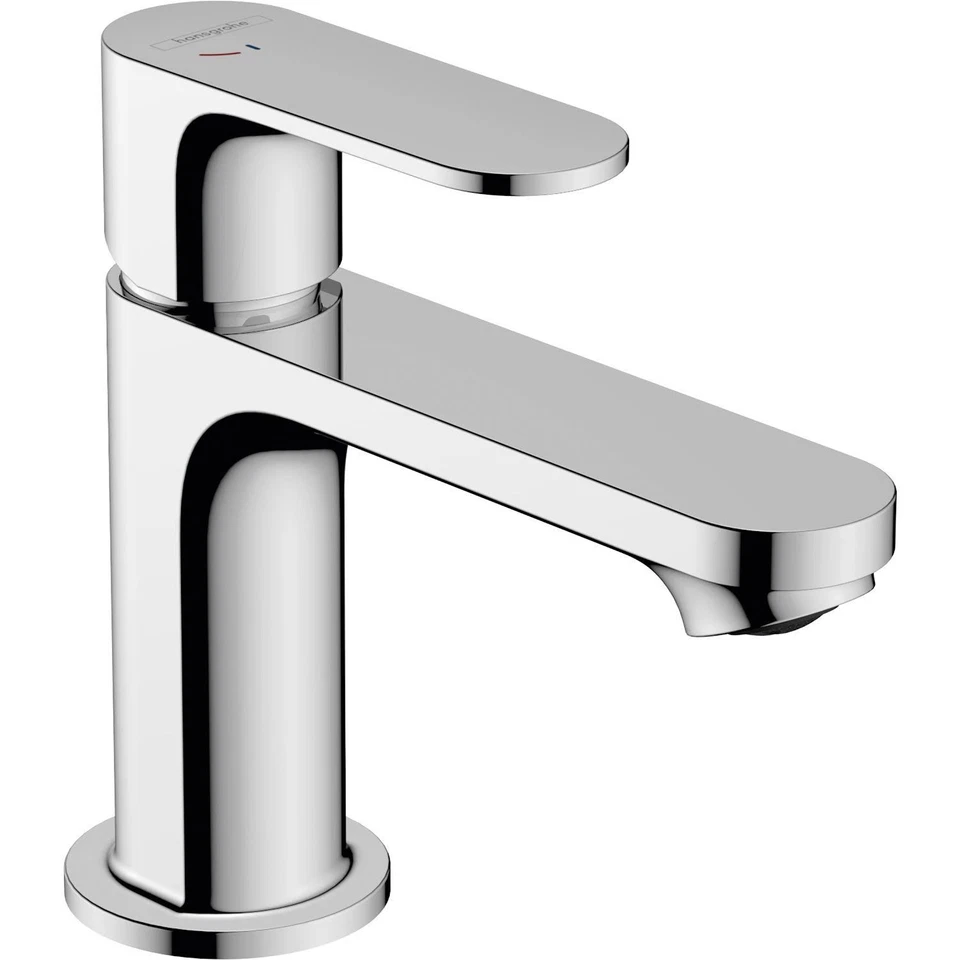 hansgrohe Rebris S 80 CoolStart Basin Mixer Tap - Chrome
