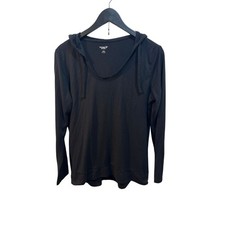 Old Navy Activewear Go-Dry Hoodie Women's size Large Black
