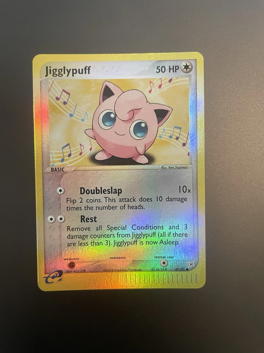 1995 jigglypuff pokemon card Jigglypuff Pokémon TCG Cards for sale