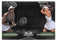 2024 Topps Graphite - Venus Williams & Maria Sharapova #NR-WS Notable Rivalries