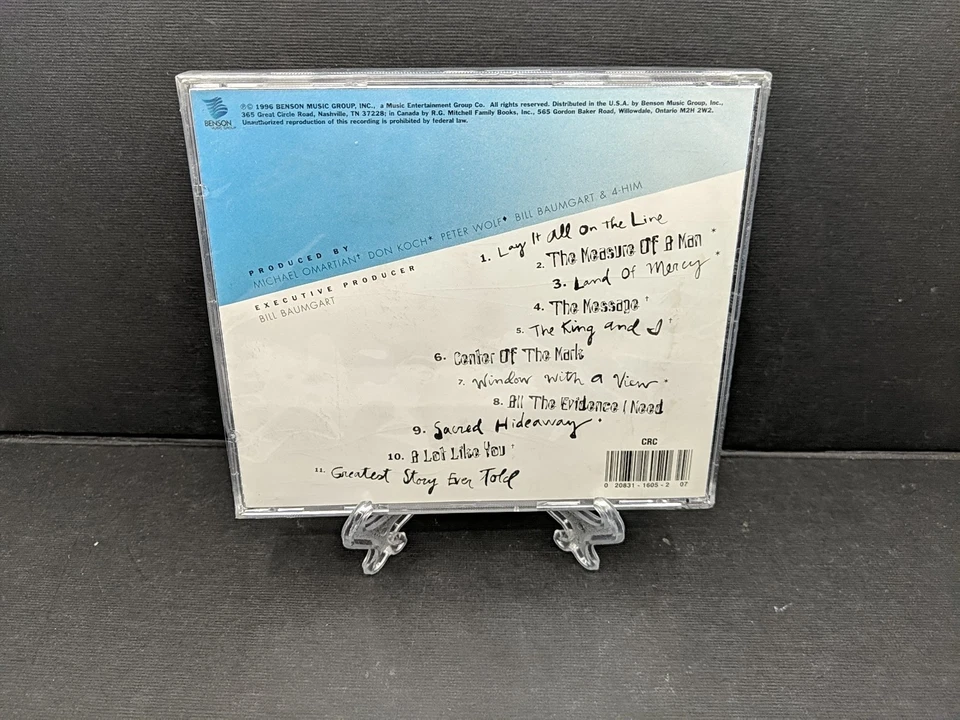 4 HIM - The Message By 4him (audio - 1996) - CD - **BRAND NEW/STILL SEALED** - Image 2 of 2