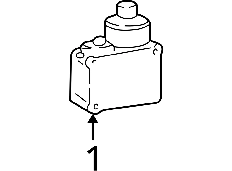 Ford Mercury Taurus Sable 2000-2007 servo asm speedcontrol yf1z9c735ba - nuevo Foto 3 de 3