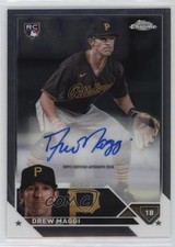 2023 Topps Chrome Update Auto Drew Maggi #AC-DM Auto 0v33