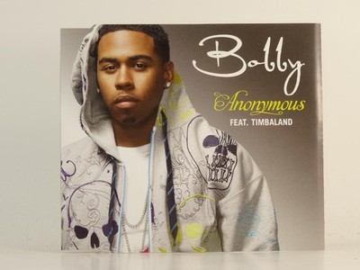 BOBBY FT TIMBALAND ANONYMOUS (H1) 4 Track Promo CD Single including Picture Slee