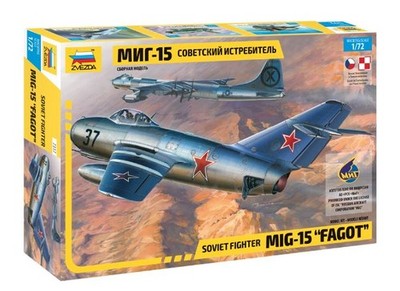 Zvezda MIG-15 ''FAGOT'' KIT 1:72