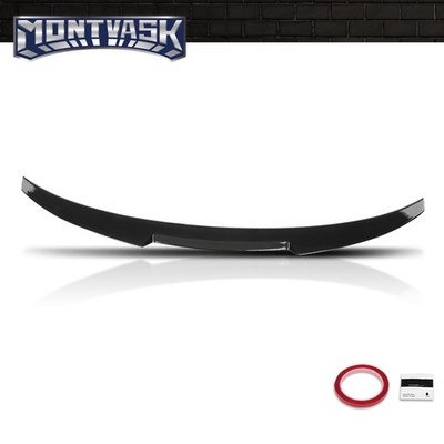 WheelX Gloss Black M4 Style Rear Trunk Spoiler For BMW G20 330i M340i (2019-2024) & G80 M3 (2021-2024) – Pre-Painted, No Drilling