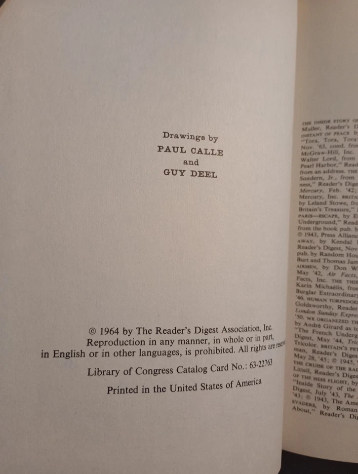 Secrets & Spies: Behind the Scenes Stories of World War II 1964 HARDCOVER  — 第 4/4 张图片