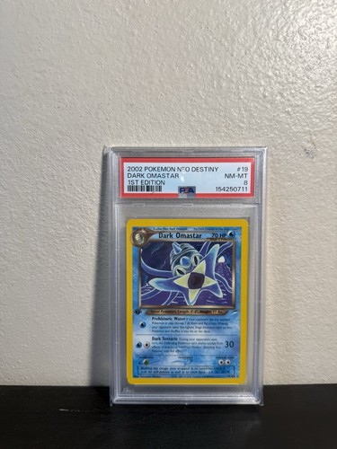 Dark Omastar (1st Edition) graded PSA 8 for sale on eBay