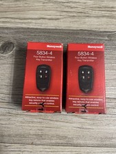 2 Brand New Pair Honeywell 5834-4 Button Wireless Key Fob